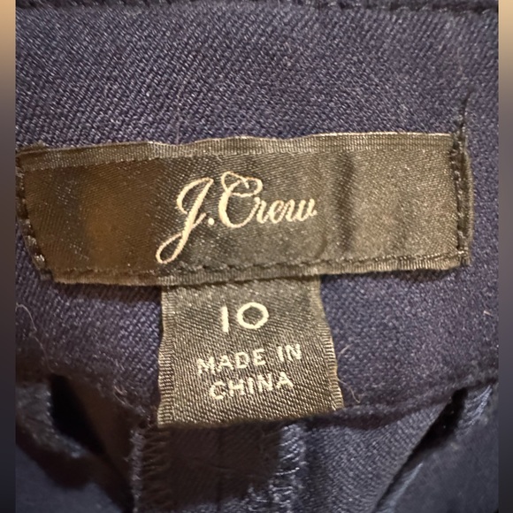 J.Crew women’s pants size 10, navy blue - Picture 9 of 9